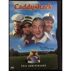 Caddyshack DVD 2000 20th Anniversary Edition Chevy Chase Bill Murray Very Good